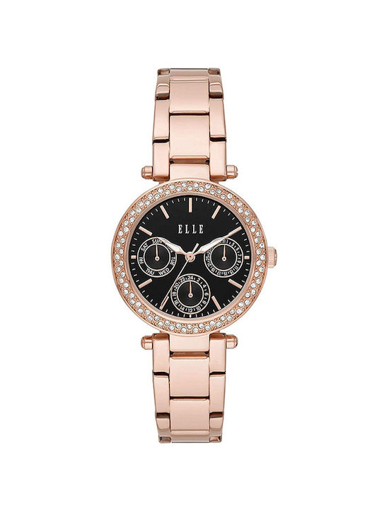 Elle Watch with Pink Gold Metal Bracelet