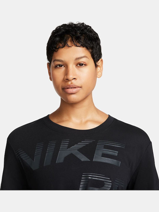 Women's Sports T-shirt Dri-Fit Black
