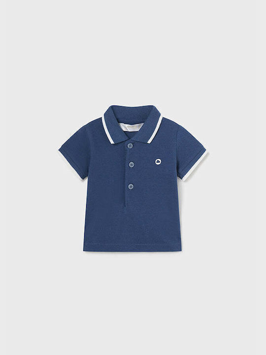 Mayoral Kinderpolo Kurzarm Blau