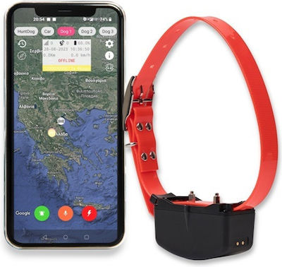 HuntDog X1 4G Zgardă GPS Electrică pentru Câini