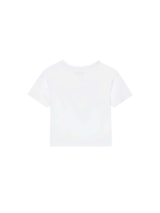 Guess Kinder T-shirt G011 Reines Weiß