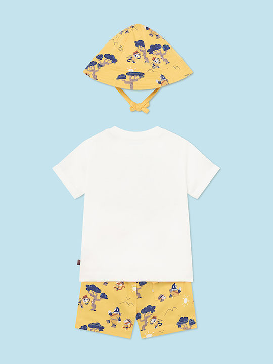 Kids' Set with Shorts Summer 3pcs Blue