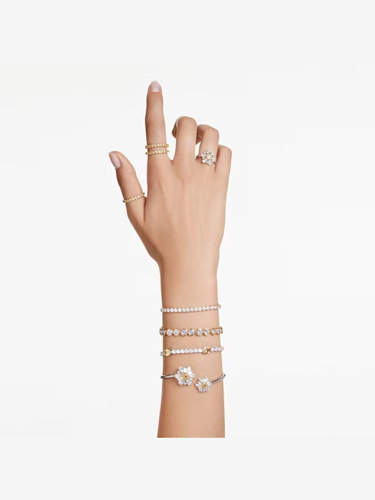 Swarovski Γυναικείο Βραχιόλι Χειροπέδα από Ατσάλι 17.3cm