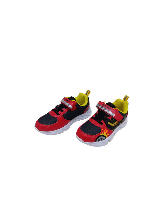 Goo Kids Sneakers with Lights Red