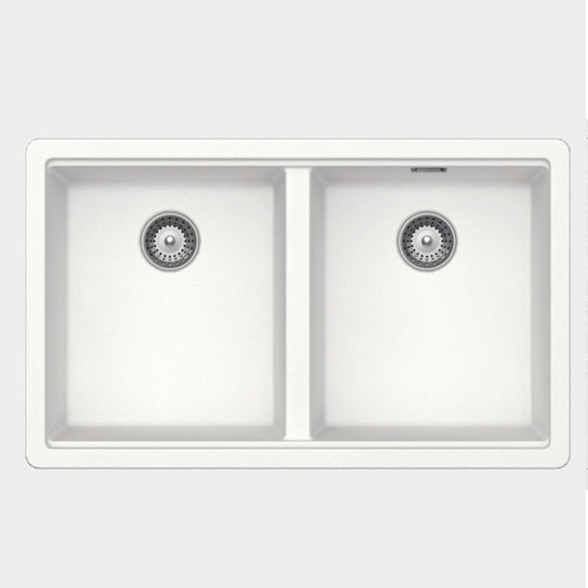 Schock Manhattan Unterbau Küchenspüle 75x45,6cm Grau Schock Manhattan Unterbau Küchenspüle 75x45,6cm Grau