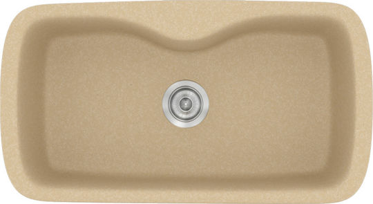 Sanitec Classic 321 Aufliegend 83x51cm Granit Cappuccino Sanitec Classic 321 Aufliegend 83x51cm Granit Cappuccino