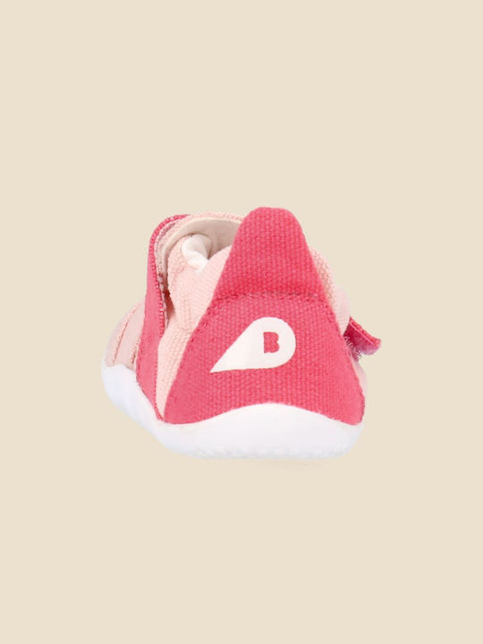 Bobux Kids Sneakers with Scratch Pink