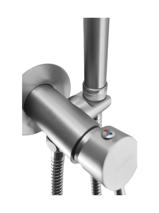 Bruno Baterie Bidet Argintiu