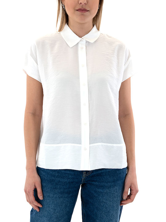 Tamaris Women's Short Sleeve Shirt White
