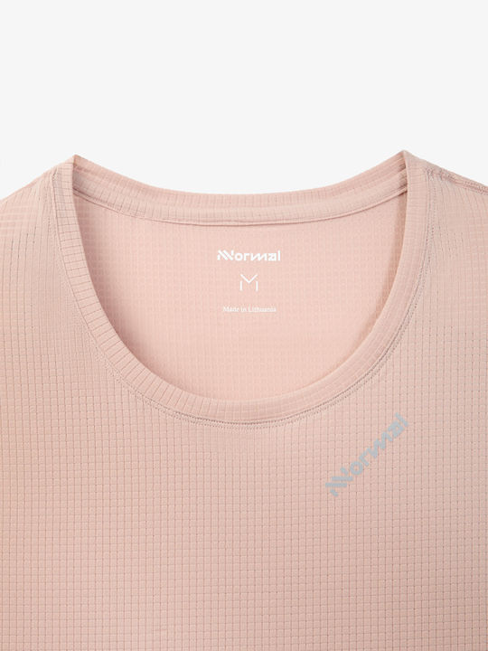 Nnormal Herren Ärmelloses Shirt Dusty Pink