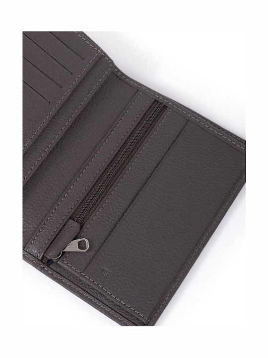 Leather Men's Wallet Classic Brown