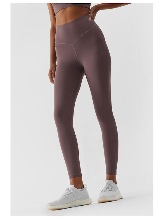 4F Frauen Gekürzt Leggings Lila