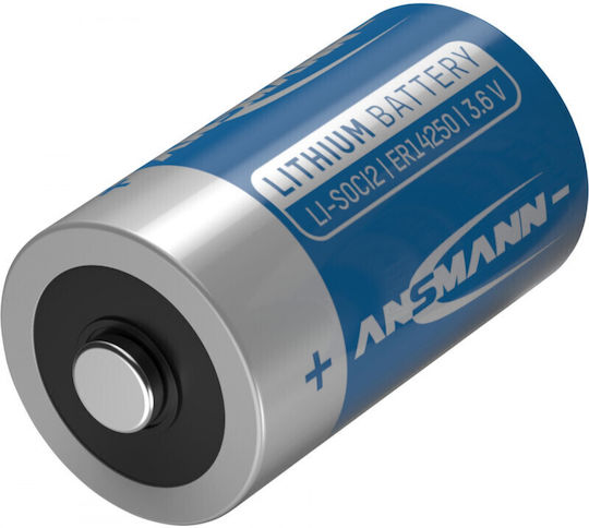 Ansmann Μπαταρία Λιθίου 1/2 AA 3.6V Βιομηχανική Li-SOCl2 (Όχι για Φόρτιση) 1τμχ