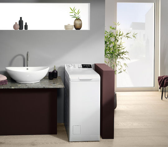 Electrolux Πλυντήριο Ρούχων Άνω Φόρτωσης 6kg με Τεχνολογία Ατμού 1151 Στροφών EW6TN24262P