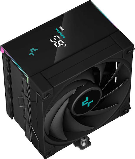 Deepcool AK500S Digital Ψύκτρα Επεξεργαστή για Socket AM4/AM5/1200/115x/1700 με ARGB Φωτισμό