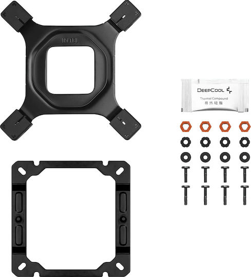 Deepcool AK500S Digital Ψύκτρα Επεξεργαστή για Socket AM4/AM5/1200/115x/1700 με ARGB Φωτισμό