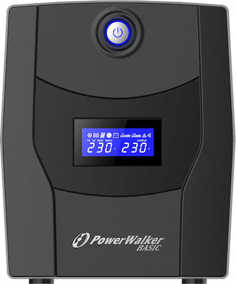 Power Walker Basic VI 2200 STL FR UPS Line-Interactive 2200VA 1320W με 4 Schuko Πρίζες