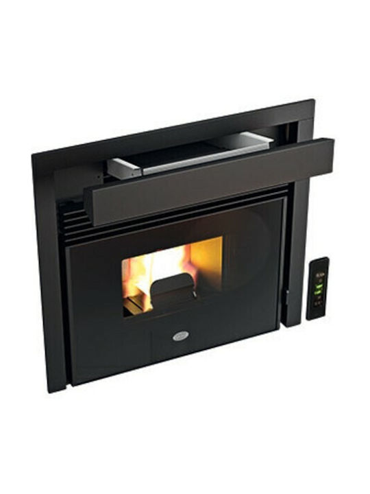 Eva Calor Cerino Kaminofen Kassette Pellet Warmluft 7kW