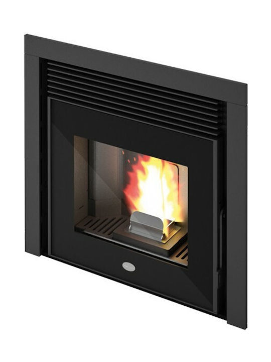 Eva Calor Cerino Kaminofen Kassette Pellet Warmluft 7kW