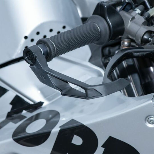 Motorradhebelprotektoren Schwarz