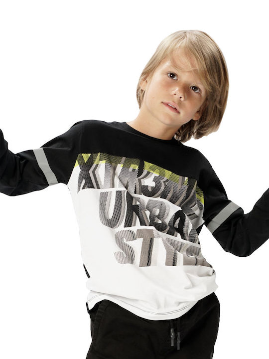 Energiers Kids Blouse Long Sleeve Black