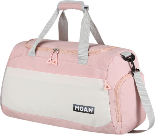 Mcan Sack Voyage 31lt Light Blue made of Artificial Leather L50xW23xH27cm