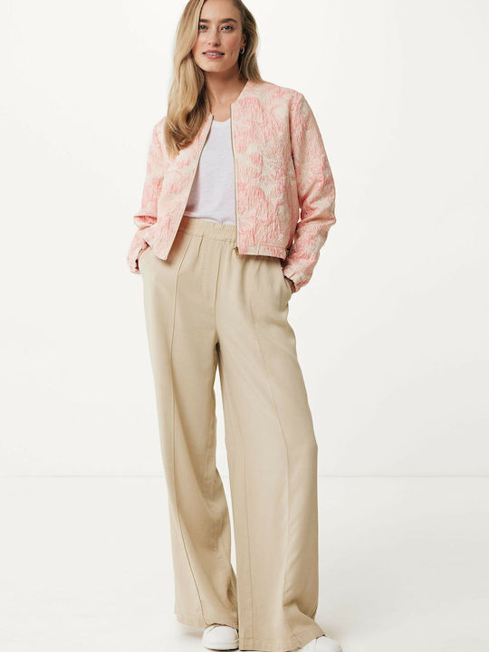 Κοντό Γυναικείο Bomber Jacket Coral