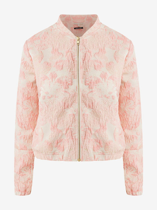 Κοντό Γυναικείο Bomber Jacket Coral