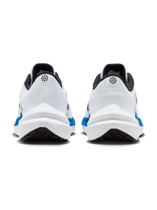 Air Winflo 10 Sport Shoes Running White / Black / Star Blue / Green Strike