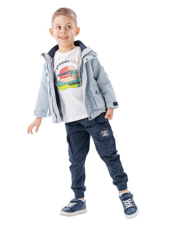 Energiers Kids Cargo Trousers Khaki