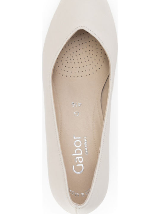 Anatomic Leather White Heels