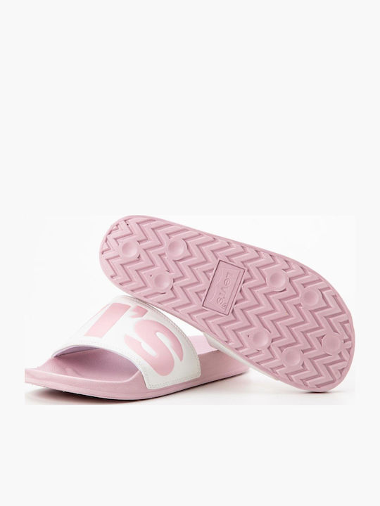 June Slides σε Ροζ Χρώμα