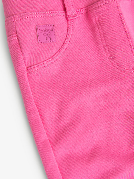 Kinder Leggings Lang Fuchsie