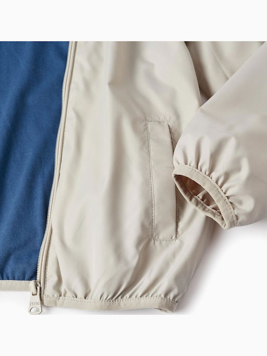 Geci Pentru Copii Casual Impermeabile cu Glugă Stone Blue
