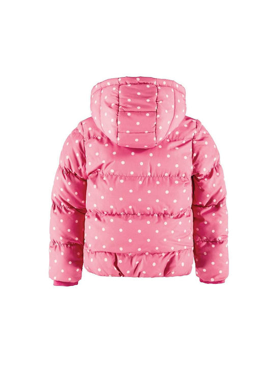 Garcia Jeans Kids Quilted Jacket Pink