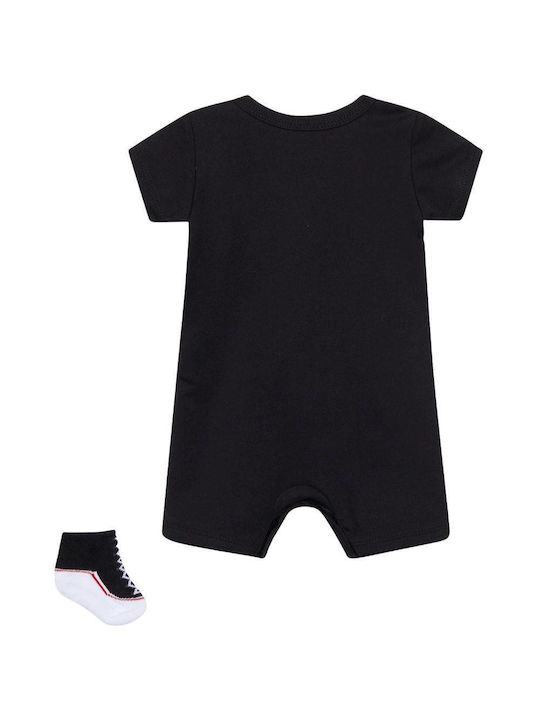 Converse Chuck Baby Bodysuit Set Black