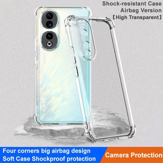 Imak Airbag Series Verstärkte Ecken Umschlag Rückseite Silikon Transparent (Honor 90 (OEM))