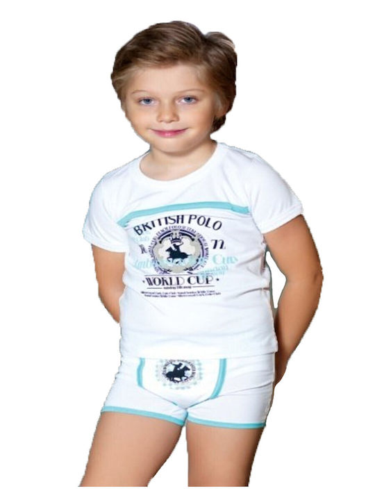 Berrak Kinder-Unterhemd Kurzärmelig White