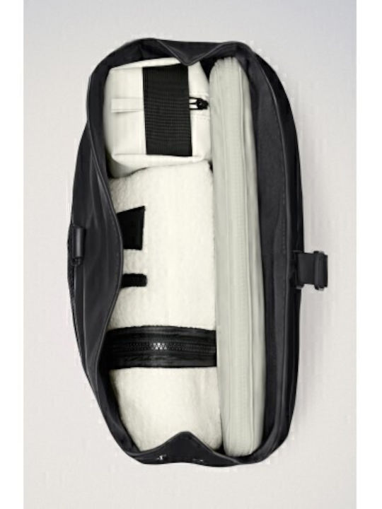 Rolltop Commuter Ανδρική Τσάντα Ώμου / Χιαστί Μαύρη