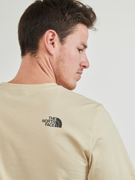 Simple Dome T-shirt Μπεζ
