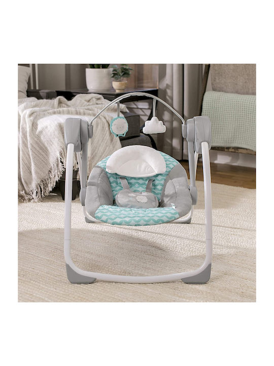 Ingenuity Electric Relax pentru Bebeluși Leagăn Swingity Swing Gri pentru Copil până la 9kg