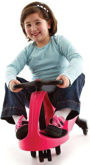 Didicar Kinderfahrzeug Fuß zu Boden Einsitzer Rosa für 3+ Jahre