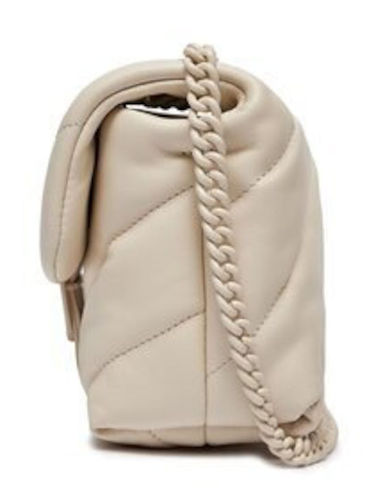 Pinko Love Puff Damen Tasche Schulter Beige