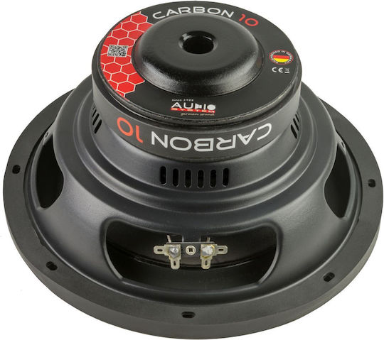 Audio System Carbon 10 Subwoofer Αυτοκινήτου 10" 250W RMS
