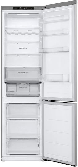 LG Fridge-Freezer 387lt Total NoFrost H203xW59.5xD68.2cm Inox GBV3200DPY