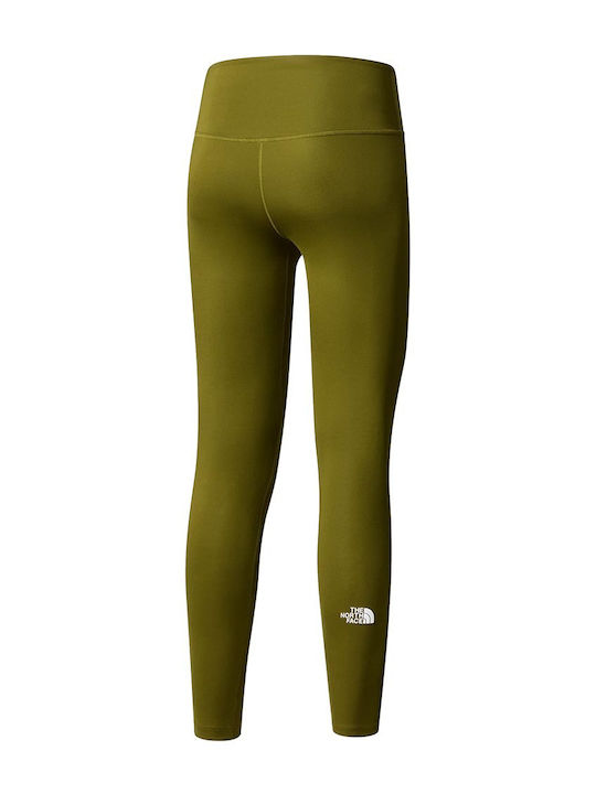 Women's Cropped Training Legging High Waisted Green