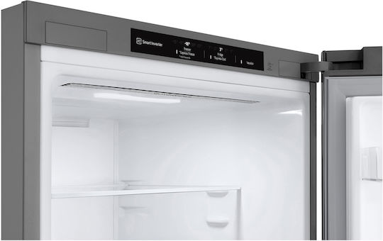 LG Ψυγειοκαταψύκτης 344lt Total NoFrost Υ186xΠ59.5xΒ67.5εκ. Inox GBV3100DPY