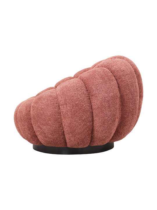 Sessel Drehbar Pink 90x93x65cm