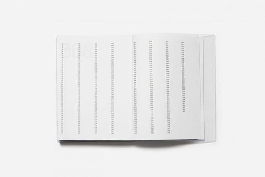 Marjolein Delhaas Notebook 368 Sheets with Blank Pages White
