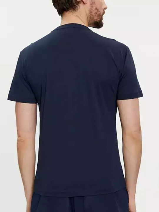 Emporio Armani Men's Short Sleeve Blouse Navy Blue